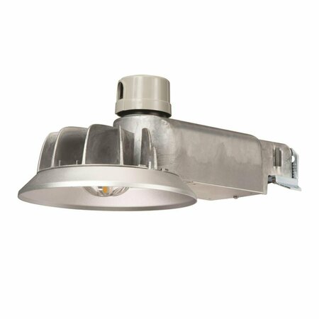 BRILLANTEZ ANUNCIO ESPLENDOR Caretaker Dusk to Dawn Hardwired LED Silver Area Light BR1680260
